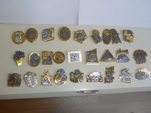 27x Plaketten Orden, Fastnacht, Basel von 1979 bis 2005, 27 Stück - Bild 1 von 4