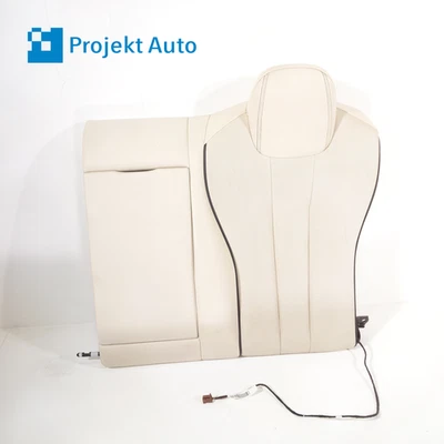 Respaldo asiento trasero individual Merino Platinum/negro ZBC8 F06 13-19 OEM BMW Foto 1 de 4