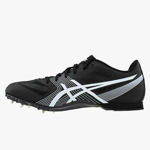 Scarpe sneakers uomo Asics Hyper MD 6 Track & Field nuove senza etichette nero bianco taglia 7