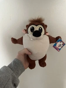 Fisher Price 2002 Mattel Baby Looney Tunes Taz Tasmanian Devil 9 Inch Plush - Picture 1 of 6