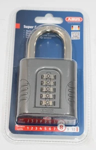 NEW ABUS 21753 158/65 65mm Heavy-Duty Combination Padlock 5-Digit. inc VAT - Picture 1 of 4
