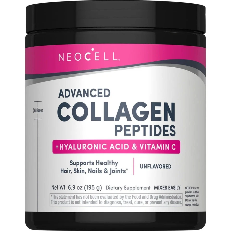 Neocell Advanced Collagen Peptides + Hyaluronic Acid + C 6.9 oz Powder - Image 1 of 1