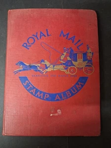 vintage postage stamp album With World Stamps - Picture 1 of 20