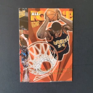 ANTONIO McDYESS ERROR Card #4 of 10 Miscut Fleer Ultra 1995-96 Denver Nuggets #Z - Picture 1 of 2