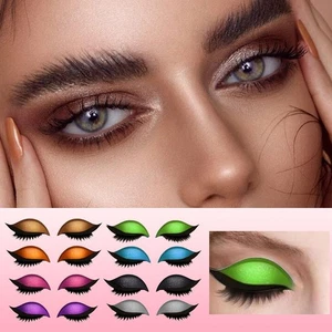 8Colors Lazy Eye Shadow Eyelash Patch, Eyeshadow Eyelashes Stickers Makeup I5I1 - Picture 1 of 7