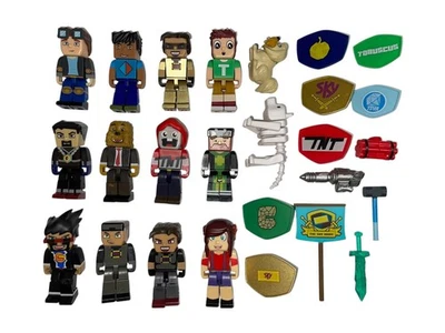 2015 Jazwares трубка героев смешанный лот из 26 фигурки/оружие/аксессуары + TOBUSCUS - Изображение 1 из 4