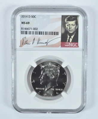 2014-D Kennedy Half Dollar MS69 NGC Special Label - Image 1 of 4