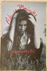 Alanis Morissette 1995 Matte Promo Poster Jagged Little Pill R - Picture 1 of 2