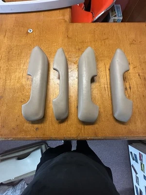 96-02 丰田 4Runner 原始设备制造商 完整 4 门板扶手 棕褐色 4 件套 RR RL FR FL — 第 1/4 张图片