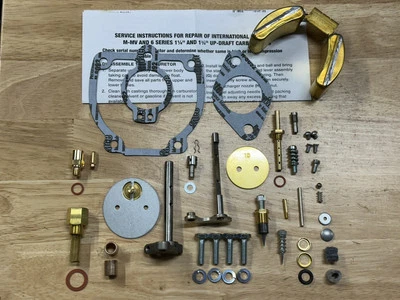 Farmall 656 706 756 Kit Carburador Completo 381419R92 y 396198R91 con Flotador Foto 1 de 2