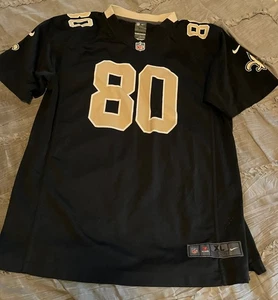Maglia JIMMY GRAHAM New Orleans SAINTS Football NIKE Youth XL nera NFL - Foto 1 di 6