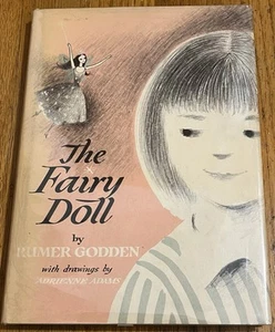 THE FAIRY DOLL : by Rumer Godden : illus Adrienne Adams : hbdj : vintage - Imagen 1 de 6