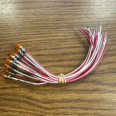 Lote de 12 conjuntos de luces indicadoras ELDEMA AMBER Bin8 Foto 1 de 4