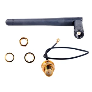 1/4/10 Stck. 868 MHz 915 MHz LoRa Antenne 2 dBi IPX U.FL zu Buchse SMA Stecker - Bild 1 von 4