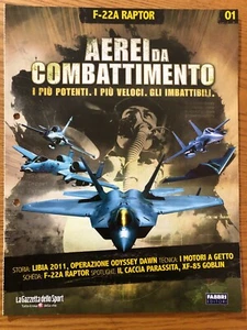 Fascicolo Booklet "Aerei da Combattimento" 01 F-22A Raptor - Bild 1 von 1