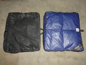 COMFORT COMPANY VICAIR ADJUSTER 18x20 BLACK WHEELCHAIR SEAT CUSHION AND CASE - Picture 1 of 8