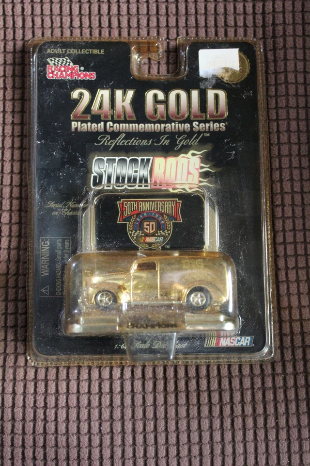 Varillas de stock Racing Champions Big Mac 94 Nascar chapadas en oro de 24 k fundidas a presión. 1/9998 Foto 1 de 1