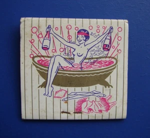 1950's Hotsy Totsy Club San Francisco, Risque Matchbook Match Full and Unused - Picture 1 of 4