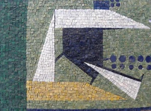 Enrico Della Torre (Pizzighettone 1931– Teglio 2022) Primavera MOSAICO cm 37x50 - Bild 1 von 24