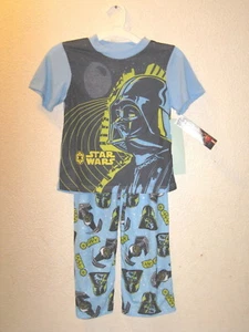 Darth Vader Star Wars Pajamas / Sleepwear 2 Piece Set New! Youth Kids MEDIUM - Picture 1 of 5