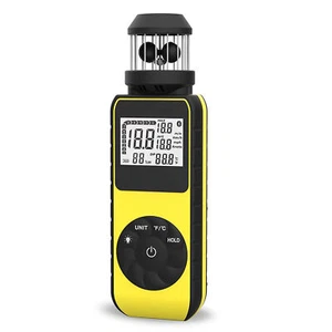 Digital Anemometer Wind Geschwindigkeits- Anzeige Meter 42m/s Windmesser Gauge - Bild 1 von 6