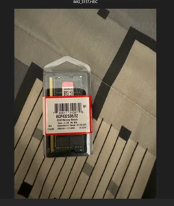 Kingston KCP432SD8/32 32GB DDR4 3200MT/s PC4 25600 SODIMM Laptop RAM *SEALED* - Picture 1 of 2