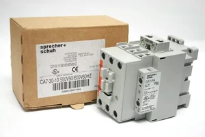 CA7-30-00 Sprecher+Schuh Contactor 30A 25HP Coil 550V/600V AC & 1NO Auxiliary - Picture 1 of 6