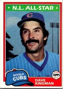 1981 Topps#450Dave KingmanChicago Cubs - Picture 1 of 2