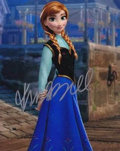 Foto autografiada auténtica en persona de Kristen Bell certificado de autenticidad Frozen SHA #80919 - Imagen 1 de 1