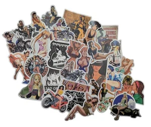 Pinup And Hot/Sexy Women Stickers Pack Of 30 - Picture 1 of 1