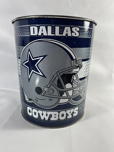 Dallas Cowboys calcio birra/snack secchio spazzatura secchio latta Wincraft Sports USA - Foto 1 di 12