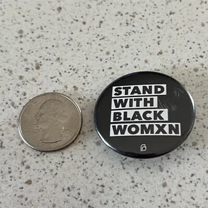 Planned Elternschaft Ständer mit schwarzen Damen Frauen Pinback Button #46935 - Bild 1 von 2