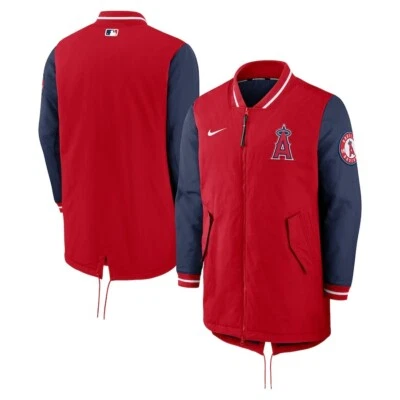 Nike Los Angeles Angels Authentic Collection Dugout Performance Full-Zip Jacket - Image 1 of 4