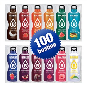 BOLERO Drinks Classic - KIT di 100 bustine da 9g - Gusti misti - Foto 1 di 1
