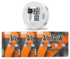 Volvik Magma Non-Conforming 3/4Dz Color Golf Balls & GolfBuddy VoiceX GPS -White