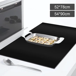 Induction Cooker Cover Silicone Induction Cooker Mat Large Nonstick·- - Picture 1 of 14