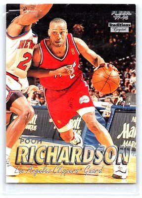 1997 Fleer #124 Pooh Richardson     Traditions Crystal - Image 1 of 2