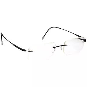 Silhouette Eyeglasses 7719 50 6059 Dynamics Black Rimless Austria 55[]21 150 - Picture 1 of 6