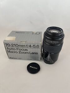 PRO-SPEC AF 28-70 Manual Focus Marco Zoom Lens  by Sigma With Box Canon