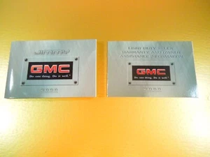 2000 GMC JIMMY OWNERS MANUAL NEW - Imagen 1 de 3