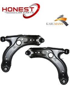 For VOLKSWAGEN VW GOLF MK4 GTI TURBO - FRONT LOWER SUSPENSION WISHBONE ARMS X2 - Picture 1 of 6