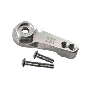 GPM Aluminum 23T Servo Horn Silver Traxxas 1:10 RC Crawlers TRX-4 / TRX-6 - Picture 1 of 2