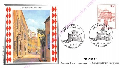 Envelope FDC Monaco D Formerly 1984 - Image 1 of 2