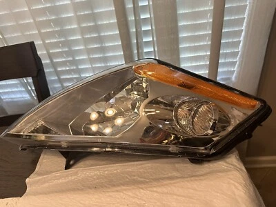 Conjunto de faróis de passageiros para 2003 2004 2005 2006 2007 Nissan Murano - Imagem 1 de 4