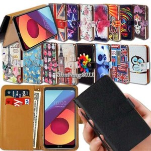 For LG G6 G7 G8 Smartphones Flip Leather Card Wallet Stand Cover Phone Case