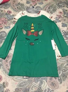 2 girls Christmas dresses size xs(4/5) - Picture 1 of 11