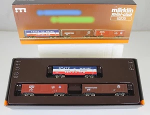 Märklin 8205 US-Güterwagen-Set 1 aus Sammlung mit OVP - Picture 1 of 3