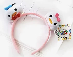 DISNEY DAISY DONALD DUCK Peluche TSUM TSUM OREJAS DE RATÓN DIADEMA Accesorio para el cabello ¡NUEVO! - Imagen 1 de 1