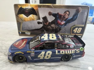 Jimmie Johnson 2017 Lowe’s Superman Nascar 1/24 Diecast Lionel #48 Chevy SS  - Picture 1 of 5