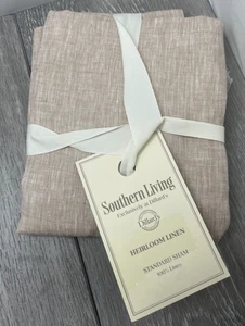 Southern Living Finta per cuscino in lino cimelio, tortora misura standard - Foto 1 di 8
